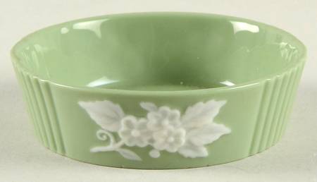 Apple Blossom Green 3" Round Ashtray