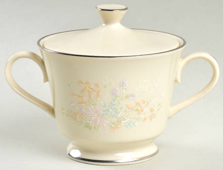 April Sugar Bowl & Lid