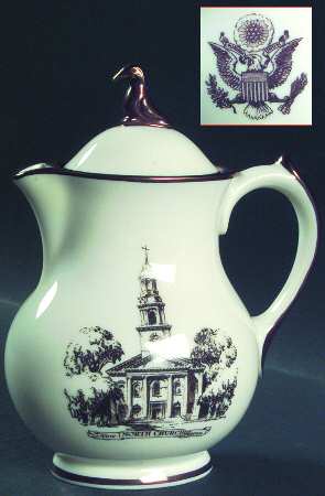 Architect's Tea Service Hot Water Jug & Lid