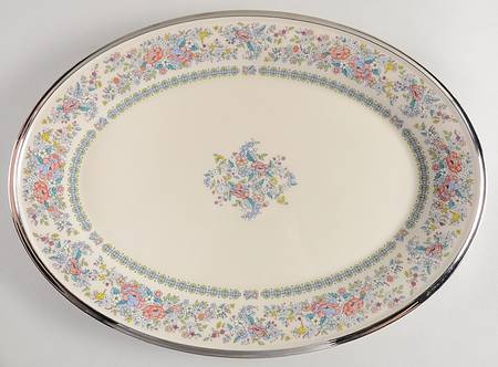 Ascot 14" Oval Serving Platter