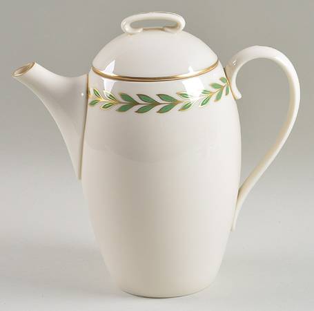 Athenia (Coupe Shape) Coffee Pot & Lid