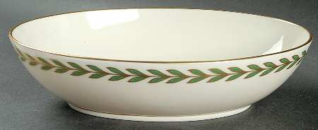 Athenia (Coupe Shape) 9" Oval Vegetable Bowl