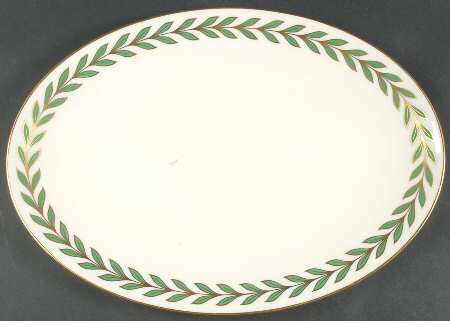 Athenia (Coupe Shape) 16" Oval Serving Platter