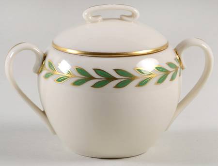 Athenia (Coupe Shape) Sugar Bowl & Lid