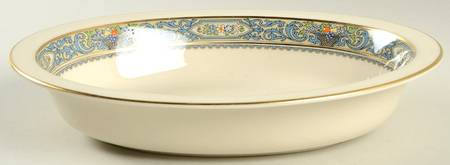 Autumn (Newer, Gold Backstamp) 9" Oval Vegetable Bowl