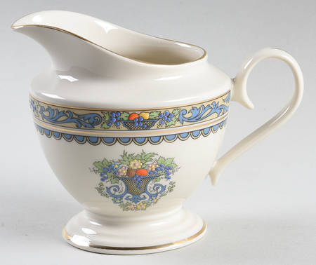 Autumn (Newer, Gold Backstamp) 1999 Shape Creamer