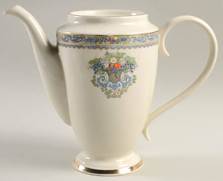 Autumn (Newer, Gold Backstamp) Coffee Pot No Lid