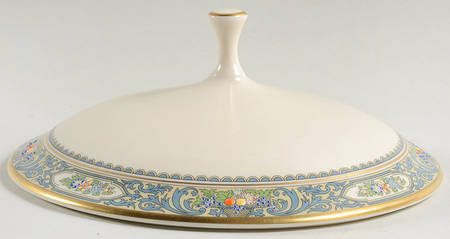 Autumn (Newer, Gold Backstamp) Lid for Round Vegetable by Lenox