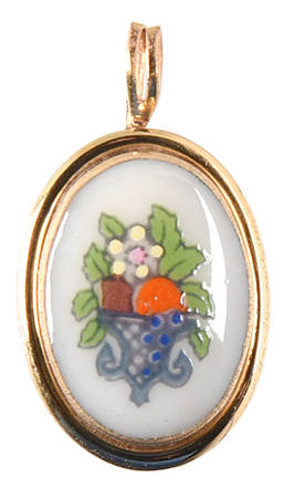Autumn (Newer, Gold Backstamp) Pendant