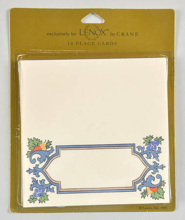 Autumn (Newer, Gold Backstamp) (Set of 10) Paper Place Cards
