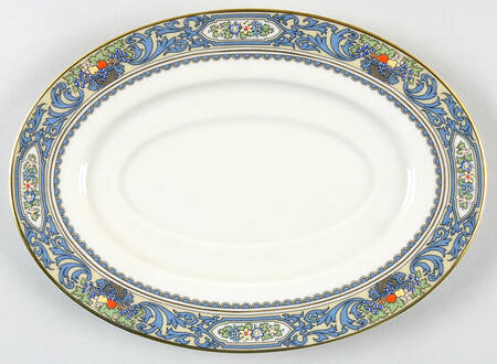 Autumn (Newer, Gold Backstamp) Underplate for 1999 Shape Gravy Boat