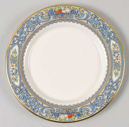 Autumn (Newer, Gold Backstamp) Tidbit Plate