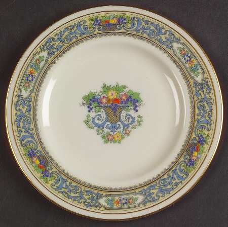 Autumn (Newer, Gold Backstamp) Bread & Butter Plate