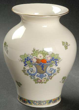 Autumn (Newer, Gold Backstamp) 5" Vase