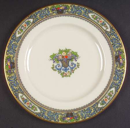 Autumn (Newer, Gold Backstamp) Luncheon Plate
