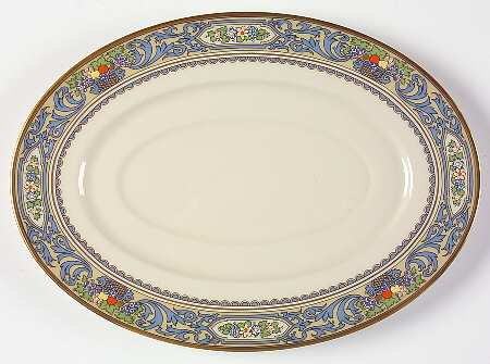 Autumn (Newer, Gold Backstamp) Underplate for 1999 Shape Gravy Boat