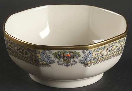 Autumn (Newer, Gold Backstamp) 5" Centennial Octagonal Vegetable Bowl