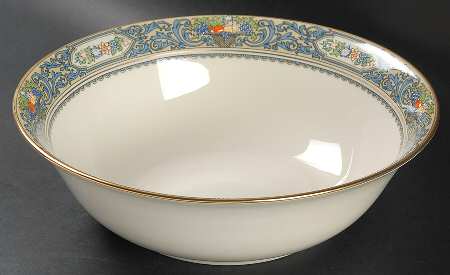 Autumn (Newer, Gold Backstamp) 9" Round Vegetable Bowl