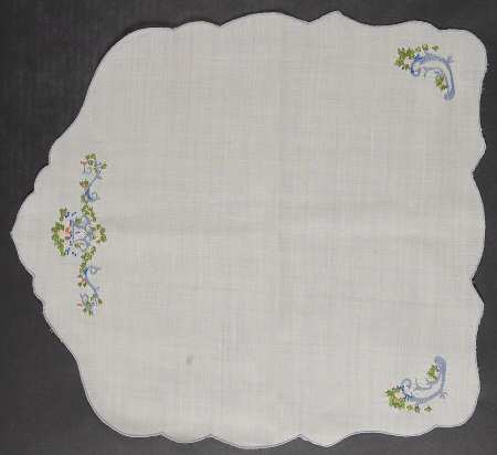 Autumn (Newer, Gold Backstamp) Linen Placemat