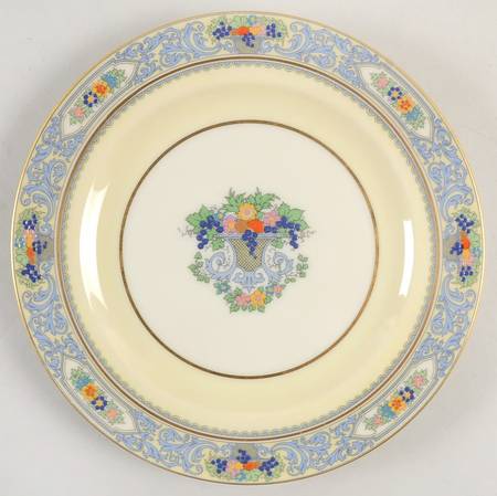 The Autumn (Black Or Green Stamp) Salad Plate