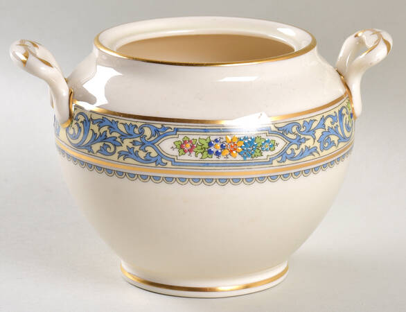 The Autumn (Black Or Green Stamp) Shape 1670 Sugar Bowl No Lid