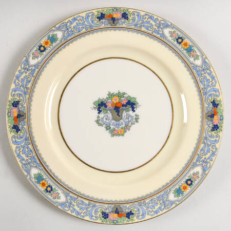The Autumn (Black Or Green Stamp) Dinner Plate