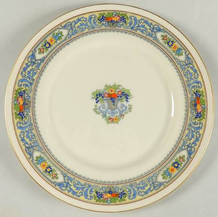 The Autumn (Black Or Green Stamp) Service Plate (Charger)