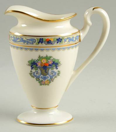 The Autumn (Black Or Green Stamp) Shape 744 Creamer