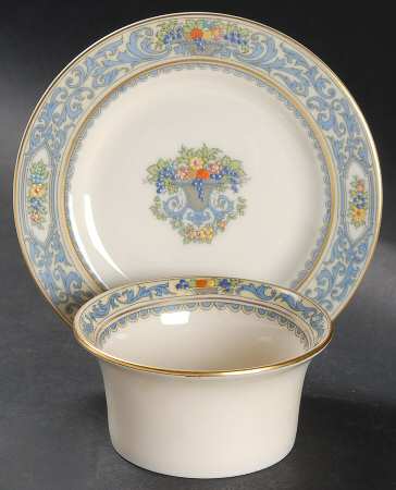 The Autumn (Black Or Green Stamp) Ramekin & Saucer Set