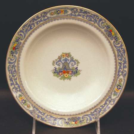 The Autumn (Black Or Green Stamp) Rim Cereal Bowl