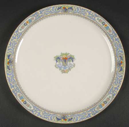 The Autumn (Black Or Green Stamp) 12" Chop Plate (Round Platter)
