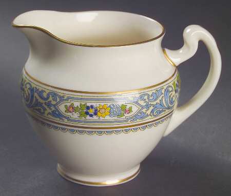 The Autumn (Black Or Green Stamp) Shape 1636 Creamer