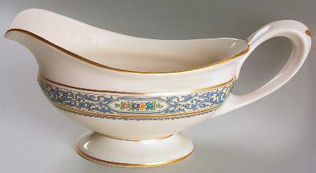 The Autumn (Black Or Green Stamp) Gravy Boat
