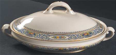 The Autumn (Black Or Green Stamp) Oval Covered Vegetable