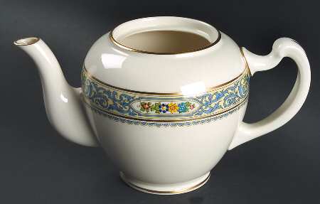 The Autumn (Black Or Green Stamp) Shape 522 Teapot No Lid