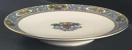 The Autumn (Black Or Green Stamp) Sandwich Plate