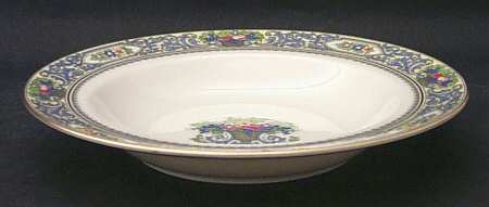The Autumn (Black Or Green Stamp) Rim Soup Bowl