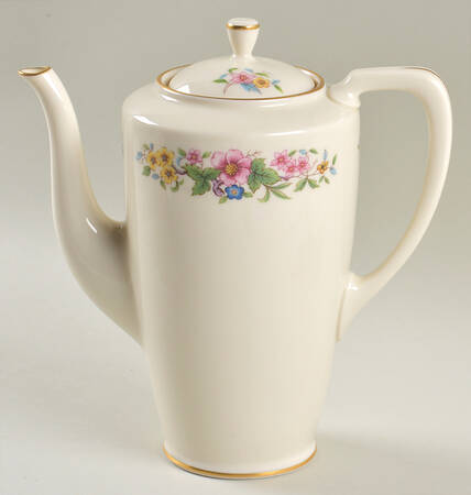 Avon Coffee Pot & Lid by Lenox