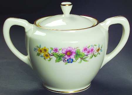 Avon Shape 1962 Sugar Bowl & Lid