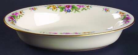 Avon 10" Oval Vegetable Bowl