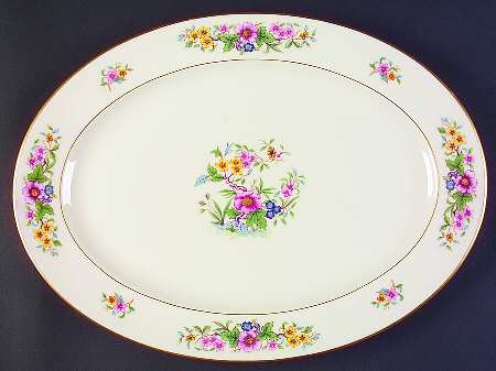 Avon 13" Oval Serving Platter