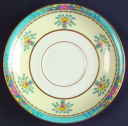 Blue Tree Saucer for Cream Soup Bowl