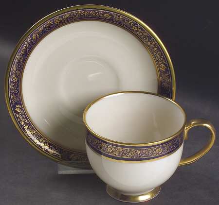 Barclay Footed Cup & Saucer Set