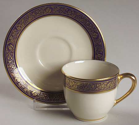 Barclay Flat Demitasse Cup & Saucer Set