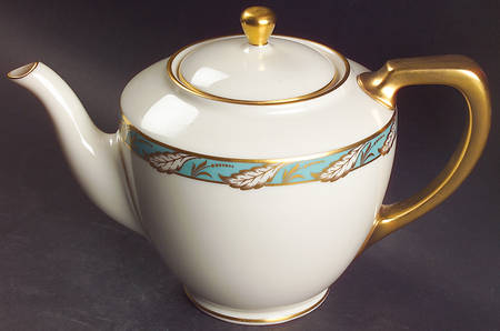 Bellevue Sea Green Teapot & Lid