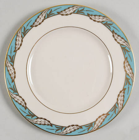 Bellevue Sea Green Salad Plate