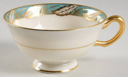 Bellevue Sea Green Footed Cup