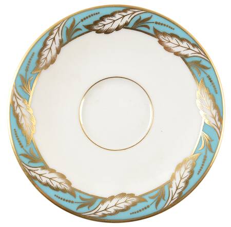 Bellevue Sea Green Saucer for Demitasse Cup