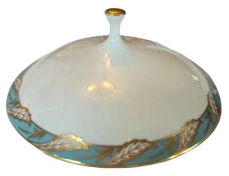 Bellevue Sea Green Lid for Round Vegetable