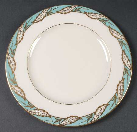 Bellevue Sea Green Luncheon Plate